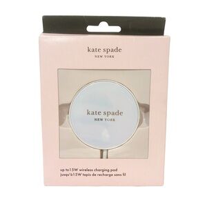 KATE SPADE 15W IRREDESCENT WIRELESS CHARGING PAD NEW‎